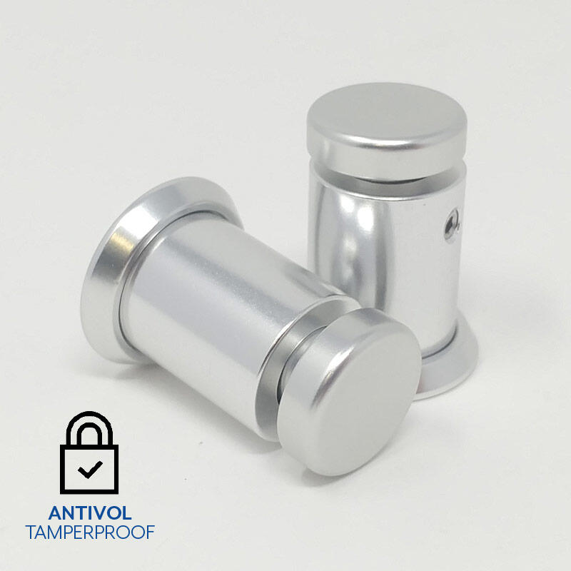  Entretoises Murales (Anti-Vol) avec platine –  ∅ 19mm (3/4″) / L. 26mm (1-1/32″)