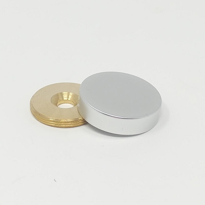 Cache-Vis Argent en aluminium – ∅ 24,5mm (1″)