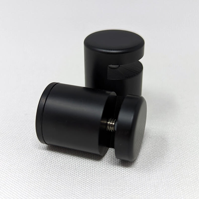 Entretoises Murales (Fendues) Noir – Panneau jusqu’à 4mm (5/32″)