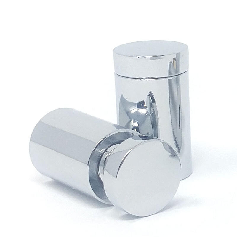 Entretoises Murales (Laiton Plaqué) Chromé – ∅ 13mm (1/2″) Projection 13mm (1/2″)