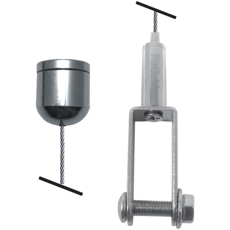 Kit de suspension 6.5' (2m) Embout plafond - Suspension XL