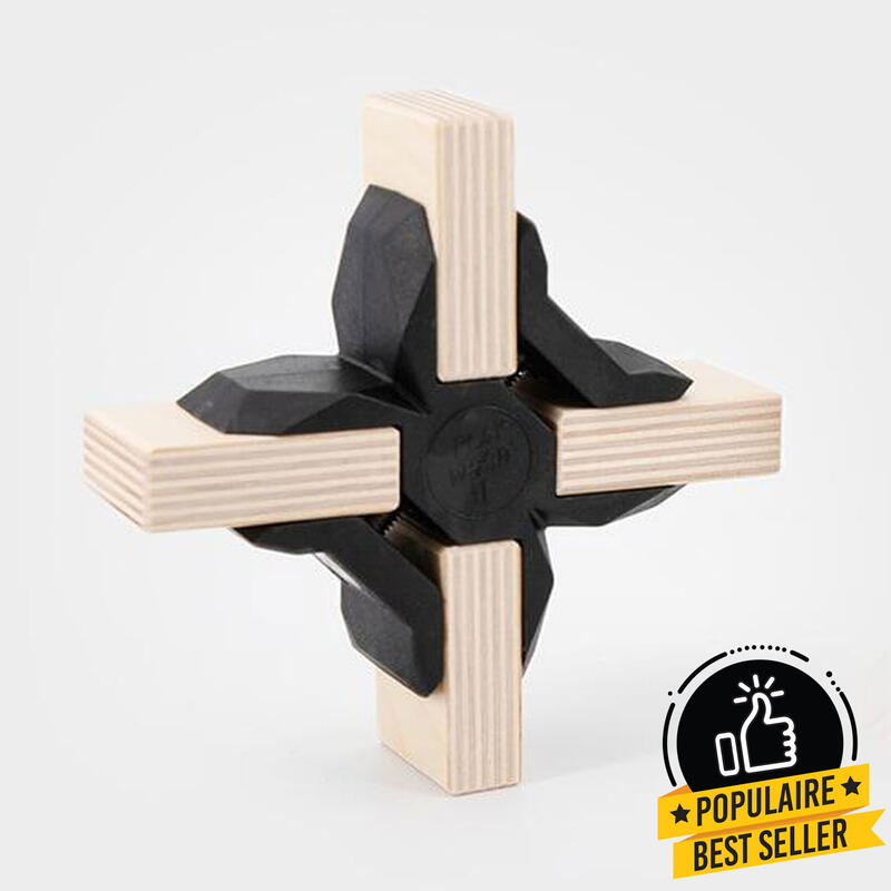 Playwood Connecteur en Croix - Noir