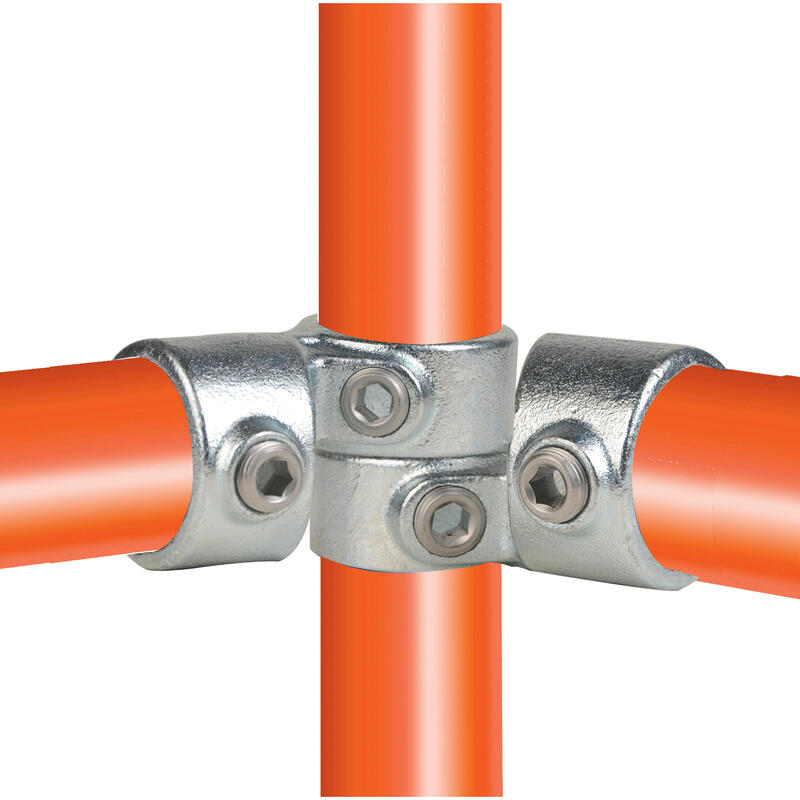 Raccord Tubulaire croix orientable / horizontal ∅33,4mm (1,315″)